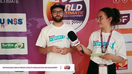 Interview Steve Bonneau Mondial scolaire d'ultimate