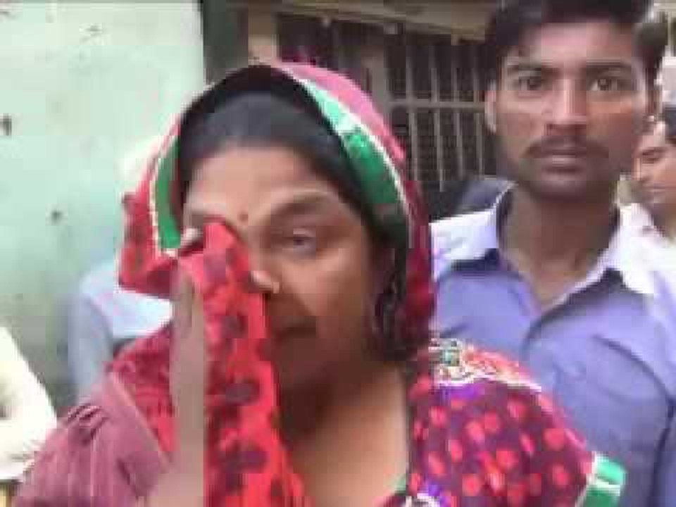 Gujarat Women denied cash for weddings in family cry outside banks