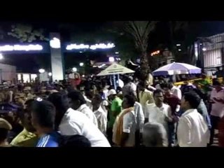 Situation outside Apollo hospital