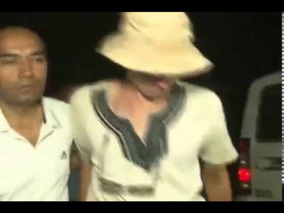 Canadian National John Szlazak being brought to Sukhma, Chattisgarh for Interrogation