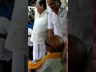 DMK supremo M Karunanidhi makes public appearance