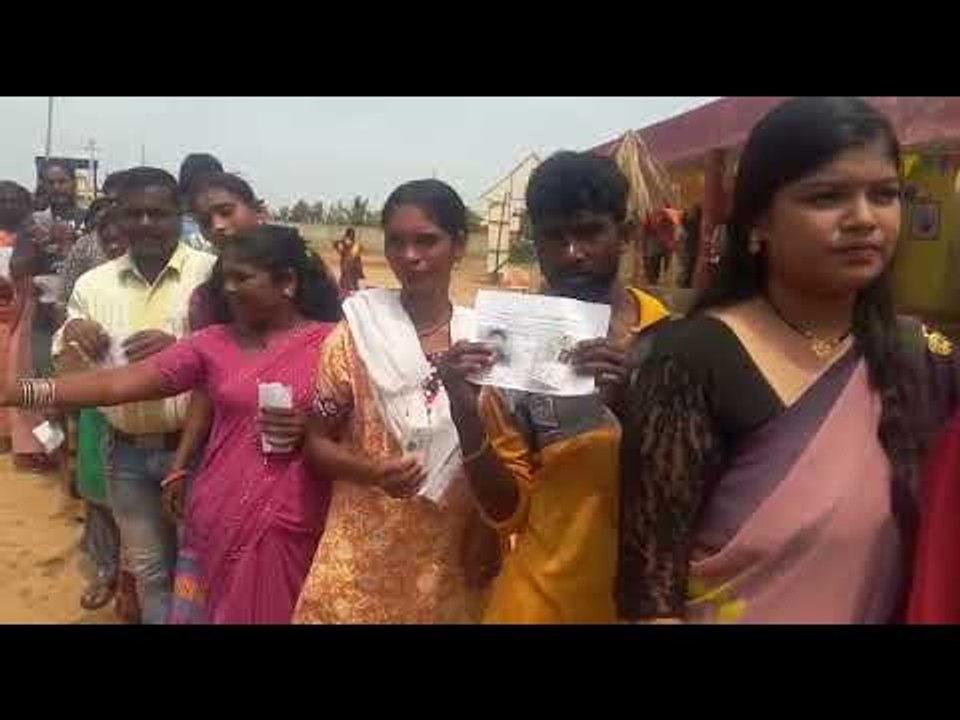 Karnataka polls: Tribal polling booth Shivamogga's Goutamanagar village sees heavy rush on poll