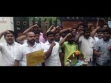 Youth Congress supporters stage protest over Dileep's reinstatement in AMMA