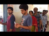 Karnataka polls 2018: A view inside a polling booth at Basavanagudi at Bengaluru