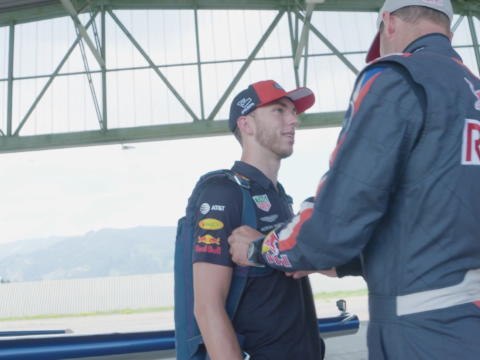Red Bull - Baptême de l’air pour Gasly