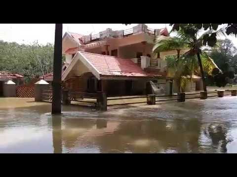 Kerala floods: Flooded areas at Chengannur on Sunday