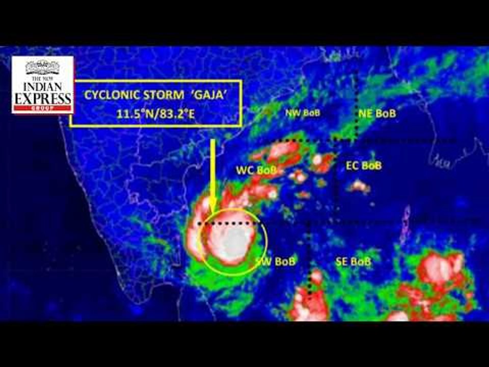 Cyclone Gaja strikes Tamil Nadu