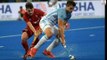 England beat Argentina 3-2 at the Men's Hockey World Cup. Here are the best moments of the match.