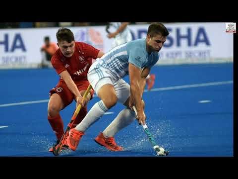 England beat Argentina 3-2 at the Men's Hockey World Cup. Here are the best moments of the match.