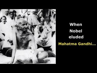 Why did Mahatma Gandhi never receive the Nobel Peace Prize?