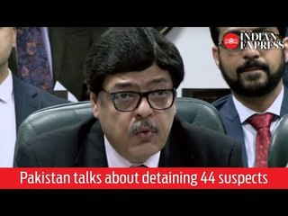 Interior Secretary of Pakistan talks about detaining 44 suspects