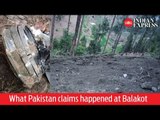 What Pakistan claims happened at Balakot