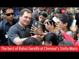 Unplugged: The best of Rahul Gandhi at Chennai's Stella Maris