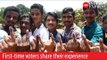 India Elections 2019: First-time voters share how they feel after casting
