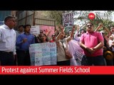 Parents protest against Summer Fields School due to fee hike