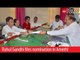 Lok Sabha elections 2019: Rahul Gandhi files nomination after grand roadshow in Amethi