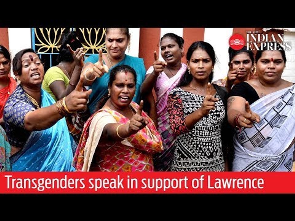 Transgenders in Chennai speak in support of Rag...