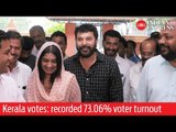 Kerala votes: #Mohanlal, #TovinoThomas and a Cyclone Ockhi survivor