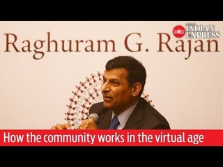 Raghuram Rajan on how the community works in the virtual age