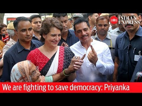 Voting Round 6: 'We are fighting to save democracy' says Priyanka Gandhi Vadra