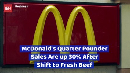 It Might Be Time To Eat A Quarter Pounder
