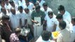 AIADMK cadres donate silver plate with Jayalalithaa's engraving in Tirupathi