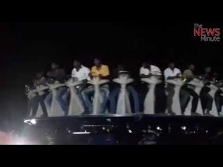 A test ride at  Kishkinta theme park crashed in Chennai on Wednesday