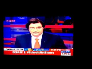 Arnab Goswami's last Newshour