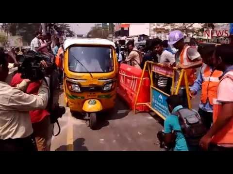 Fresh cracks emerge on Anna Salai near Gemini flyover sparking fears of another cave-in