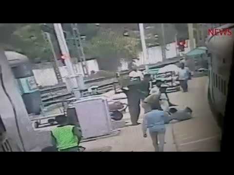 Bravo! This quick thinking TN cop saved a passenger from being crushed by a train