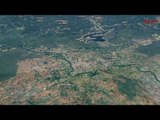 Google Earth View of Kushalnagar