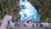 Huka Falls  New Zealand by drone