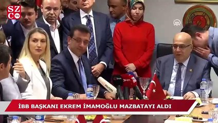 İmamoğlu mazbatasına ikinci kez kavuştu