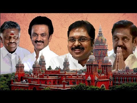 Madras High Court to deliver verdict on disqualification of 18 MLAs, 2 scenarios