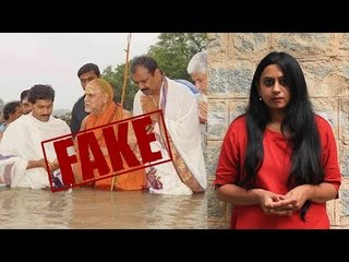 ఫ్యాక్ట్ చెక్: వై ఎస్ జగన్ హిందూ మతంలోకి మారినట్లు పేర్కొంటున్న మెసేజులు అబద్ధం