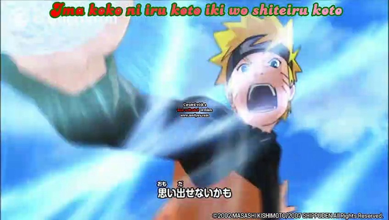Naruto Shippuden pneing 4 yricvs