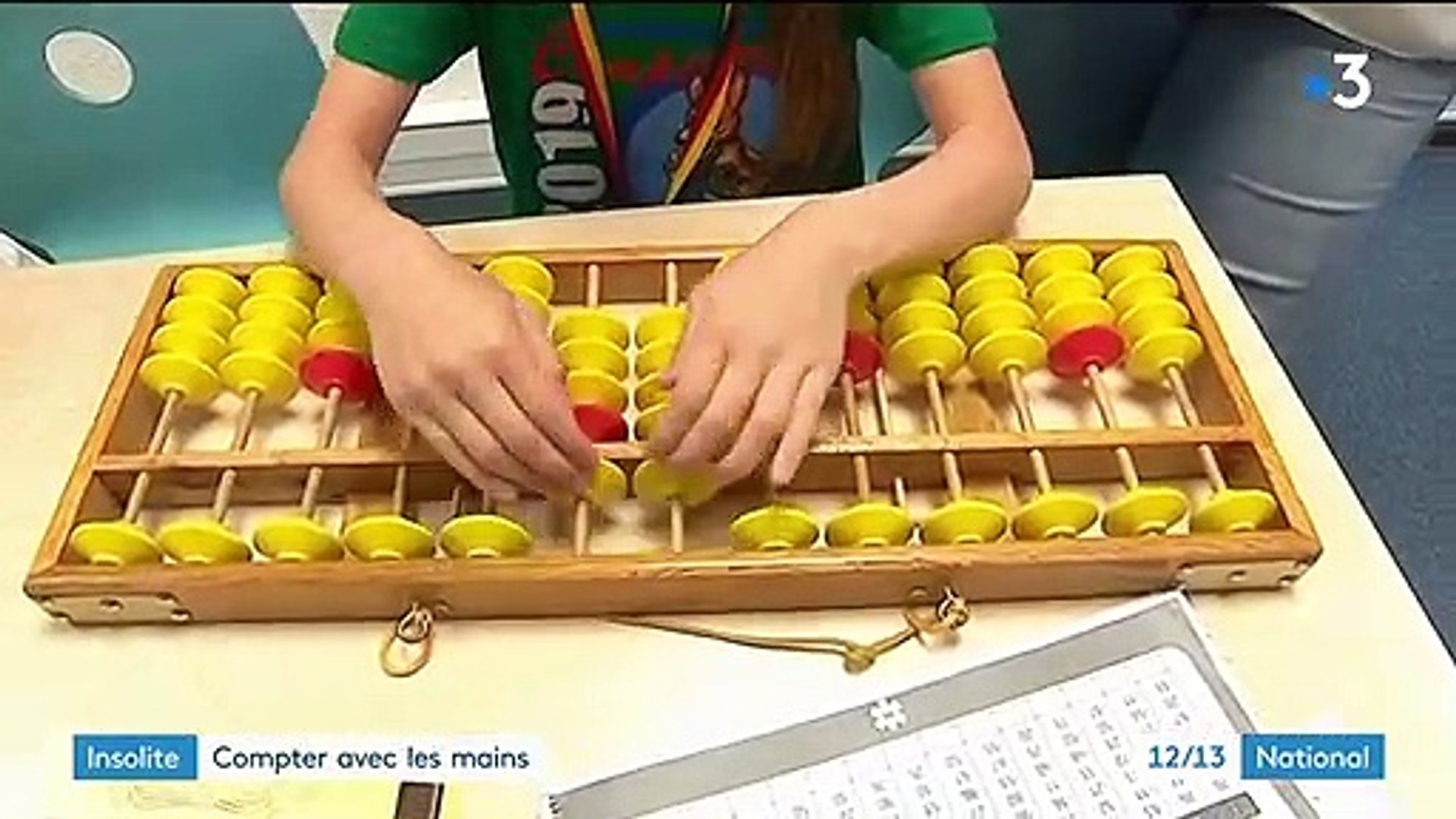 Méthode abacus : des enfants calculent à grande vitesse avec leurs doigts -  Vidéo Dailymotion