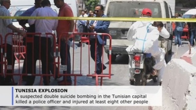 Police officer dead, 8 people injured as twin blasts hit Tunis