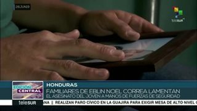Policía nacional agrede el Instituto Técnico Honduras