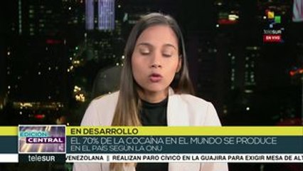 ONU señala a Colombia como el mayor productor de cocaína en el mundo