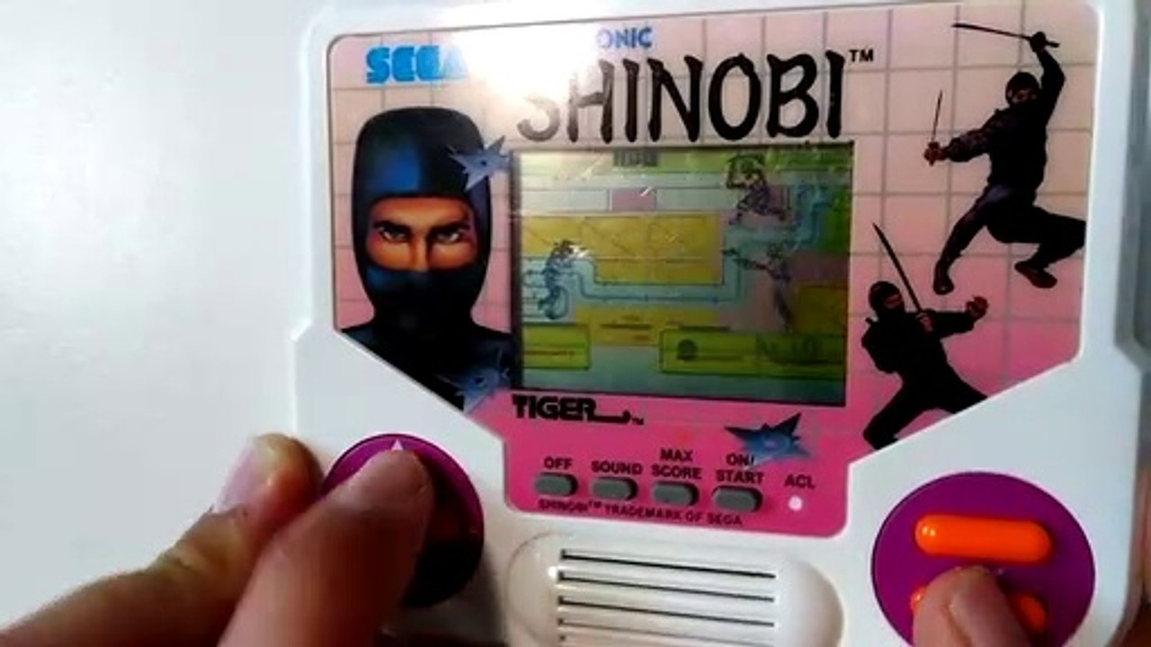 La Collection de bigvilo #001: Shinobi (Tiger Electronic)