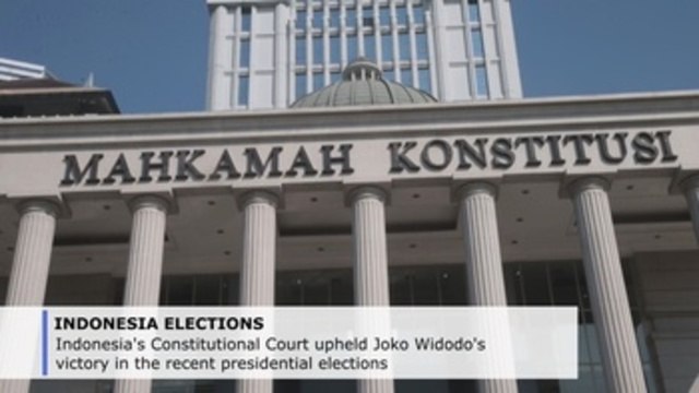 Indonesian court upholds Jokowi victory