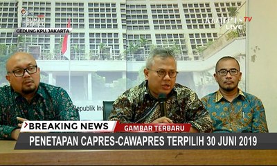 [FULL] MK Tolak Permohonan Prabowo-Sandi, Ini Pernyataan KPU