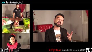 La Télé des Pyrénées :: HPy Hour n°148 avec la Loge de l'Ephémère (Mars 2019)