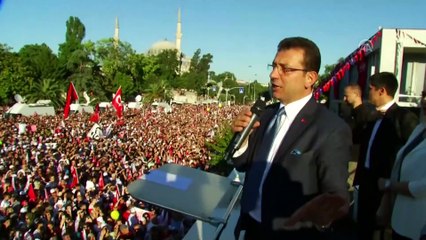 İmamoğlu: 'İttifak partilerimize teşekkür ediyorum'- İSTANBUL