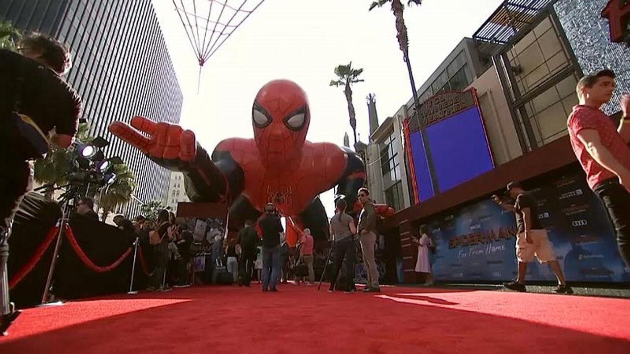 Spider-Man 'Far from Home' feiert Weltpremiere in Hollywood