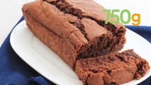 Recette du cake vegan banane et chocolat - 750g