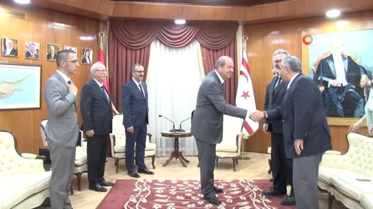 - KKTC Başbakanı Tatar, Türkiye'den Gelen Heyeti Kabul Etti- KKTC Başbakanı Ersin Tatar: - "Bizi...
