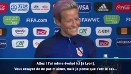 USA (Quarts) - Rapinoe ironise sur sa popularité en France suite à sa polémique avec Trump