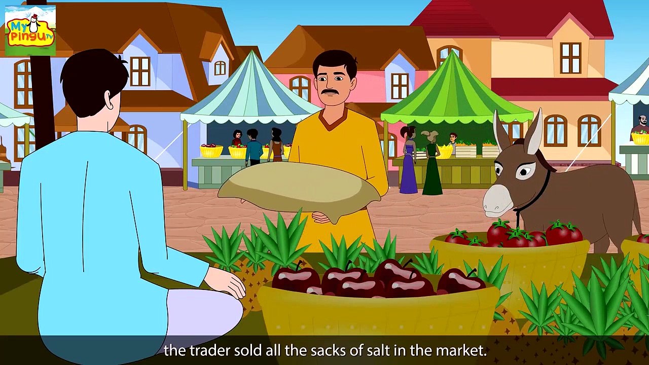 The Lazy Donkey Story | Stories for Kids | Tales